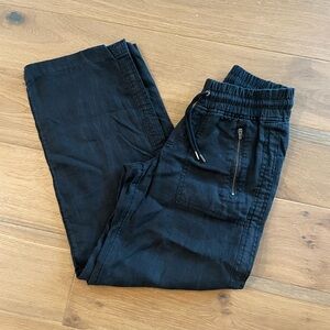 Women’s Athleta Black Linen Pants